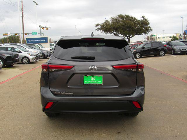 used 2021 Toyota Highlander car, priced at $27,777