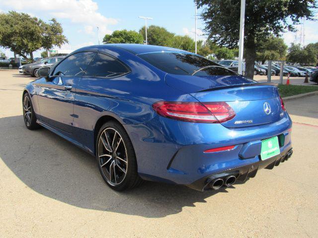 used 2023 Mercedes-Benz AMG C 43 car, priced at $44,999