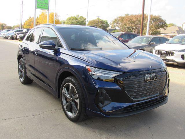 used 2023 Audi Q4 e-tron car, priced at $27,900