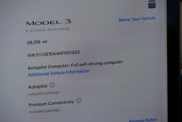 used 2017 Tesla Model 3 car, priced at $22,899