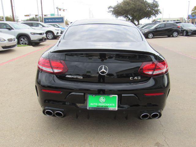 used 2022 Mercedes-Benz AMG C 43 car, priced at $38,400