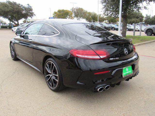 used 2022 Mercedes-Benz AMG C 43 car, priced at $38,400