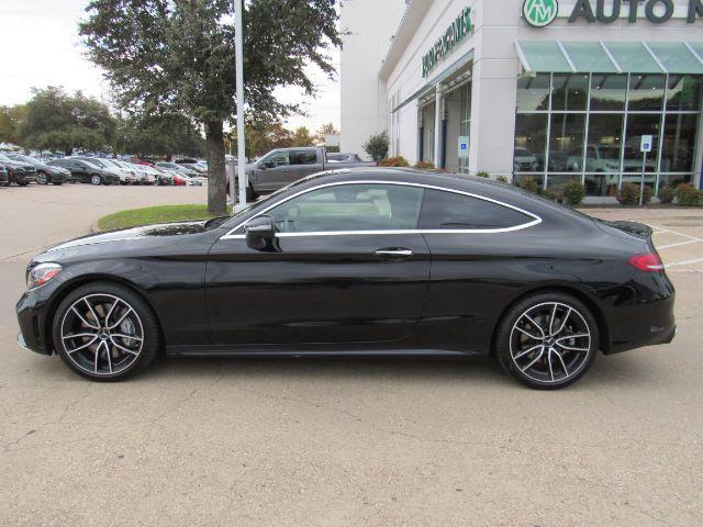 used 2022 Mercedes-Benz AMG C 43 car, priced at $38,400