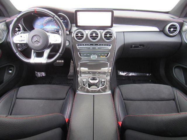 used 2022 Mercedes-Benz AMG C 43 car, priced at $38,400