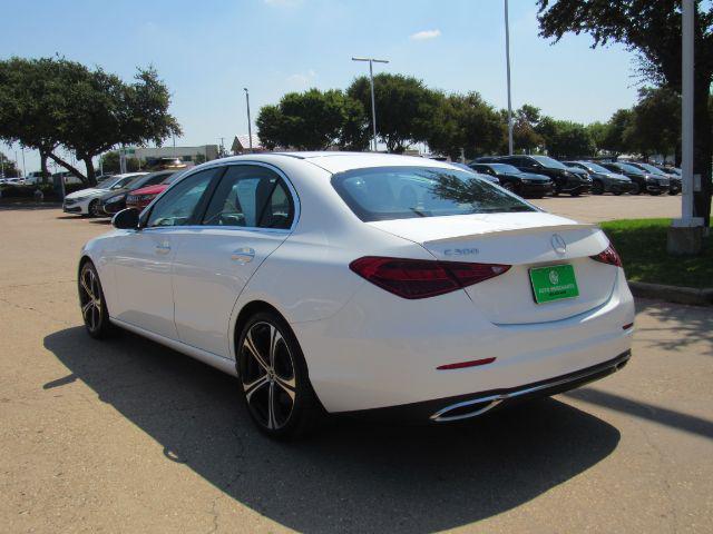used 2022 Mercedes-Benz C-Class car, priced at $29,499
