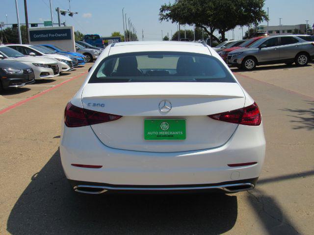 used 2022 Mercedes-Benz C-Class car, priced at $29,499