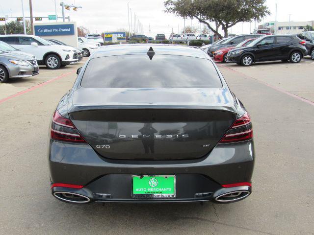 used 2023 Genesis G70 car, priced at $33,990