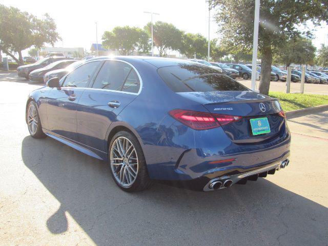 used 2023 Mercedes-Benz AMG C 43 car, priced at $42,990