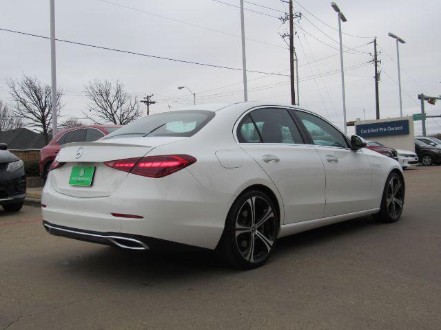 used 2022 Mercedes-Benz C-Class car, priced at $28,888