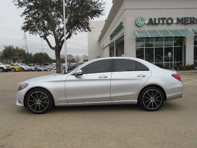 used 2021 Mercedes-Benz C-Class car, priced at $26,400