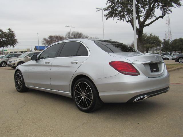 used 2021 Mercedes-Benz C-Class car, priced at $26,400