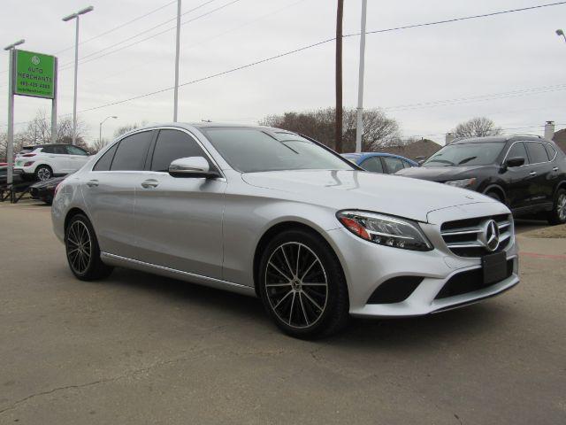 used 2021 Mercedes-Benz C-Class car, priced at $26,400