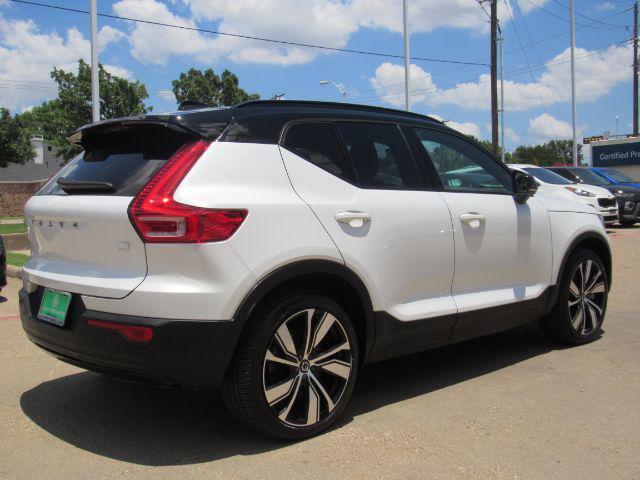 used 2021 Volvo XC40 Recharge Pure Electric car, priced at $25,400