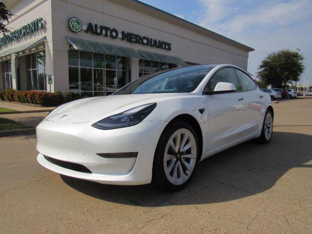 used 2021 Tesla Model 3 car, priced at $26,499