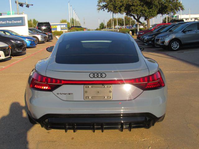 used 2023 Audi e-tron GT car, priced at $49,900