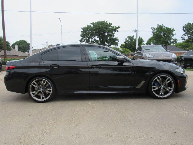 used 2021 BMW M550 car, priced at $39,900