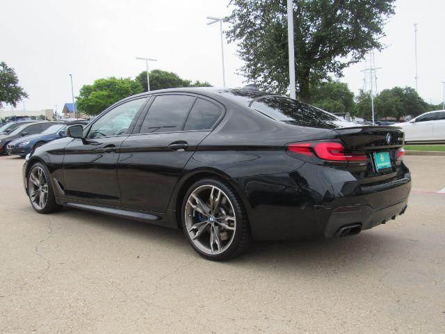 used 2021 BMW M550 car, priced at $39,900