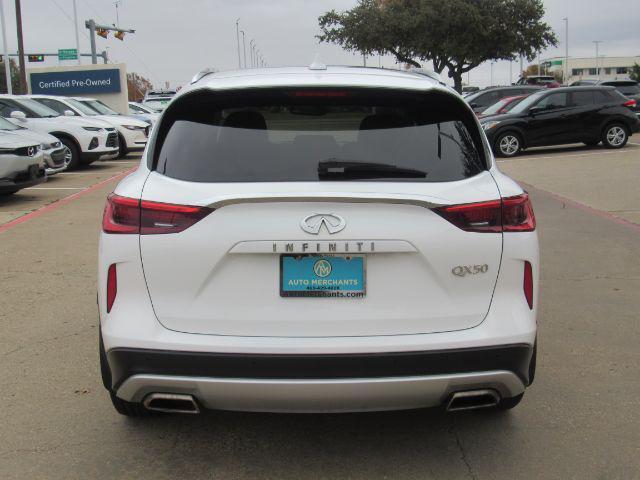 used 2021 INFINITI QX50 car, priced at $24,888