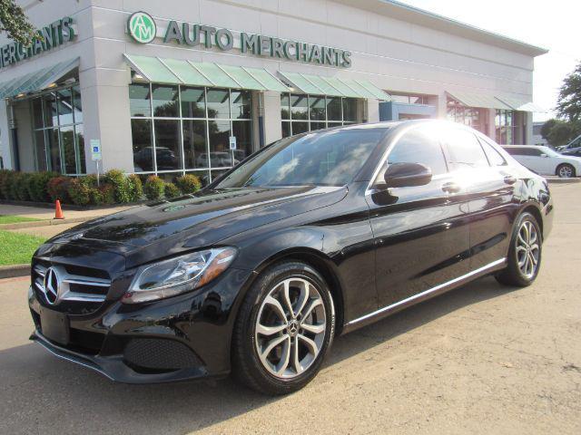 used 2018 Mercedes-Benz C-Class car, priced at $17,777