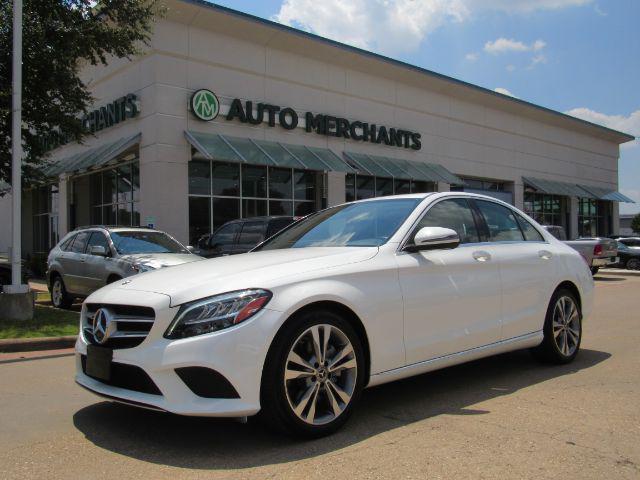 used 2019 Mercedes-Benz C-Class car, priced at $19,400