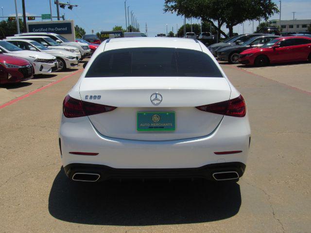 used 2023 Mercedes-Benz C-Class car, priced at $32,499