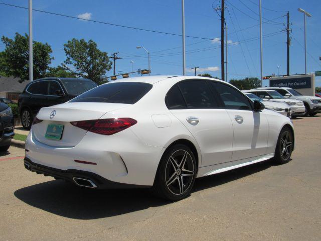 used 2023 Mercedes-Benz C-Class car, priced at $32,499