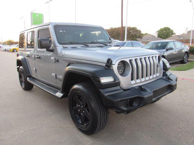 used 2020 Jeep Wrangler Unlimited car, priced at $33,888