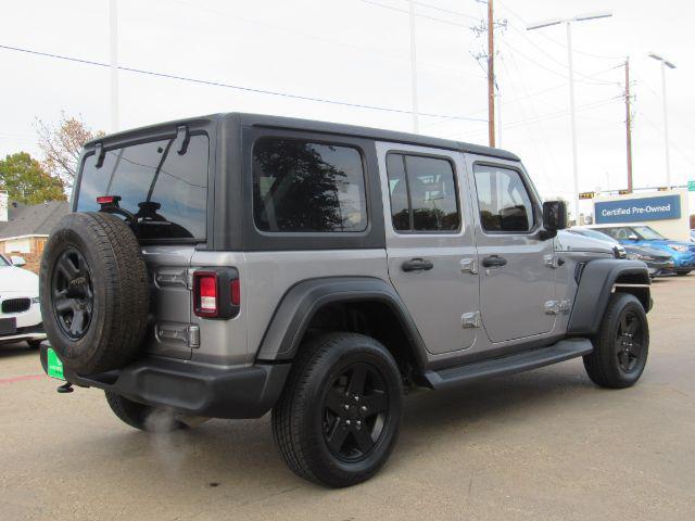 used 2020 Jeep Wrangler Unlimited car, priced at $31,400