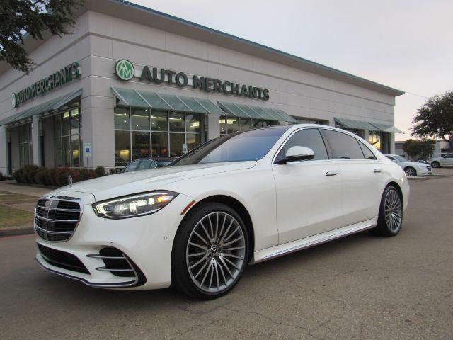 used 2021 Mercedes-Benz S-Class car, priced at $64,400