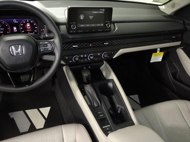 new 2025 Honda Accord car, priced at $30,319