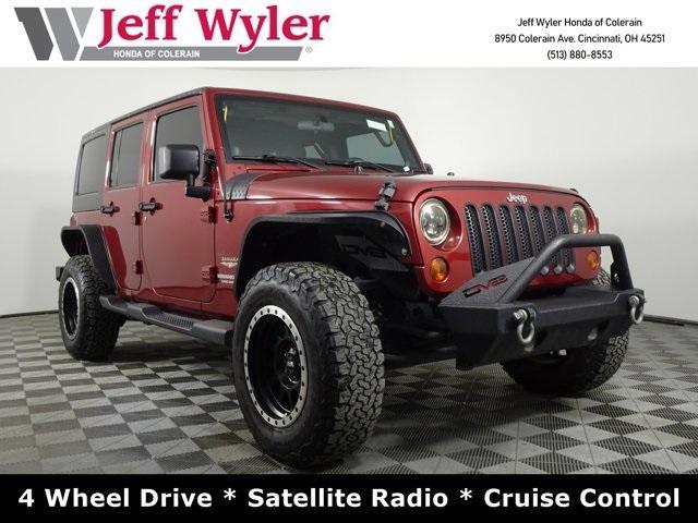 used 2012 Jeep Wrangler Unlimited car, priced at $15,989