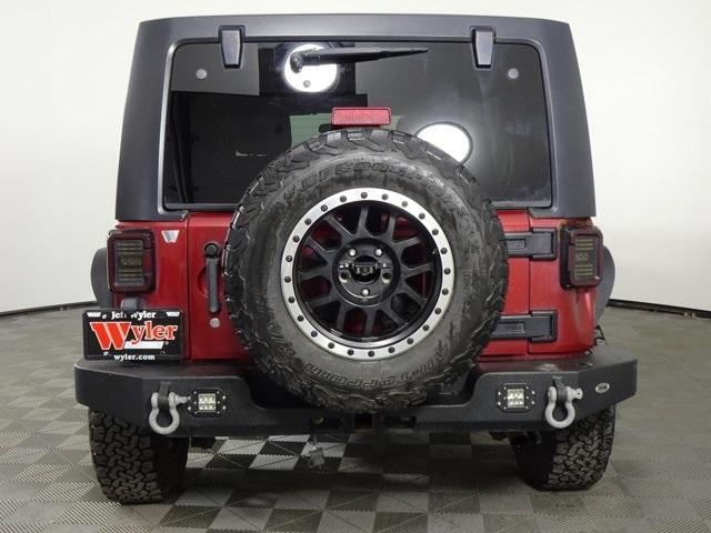 used 2012 Jeep Wrangler Unlimited car, priced at $15,989