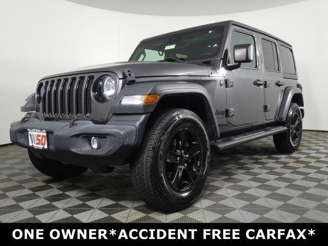 used 2020 Jeep Wrangler Unlimited car, priced at $29,764