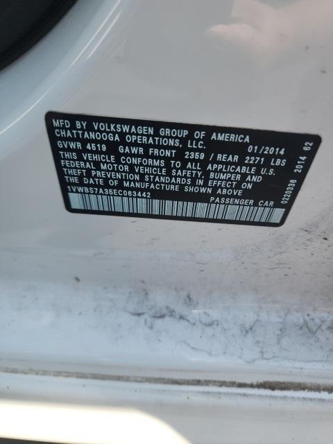 used 2014 Volkswagen Passat car, priced at $6,450