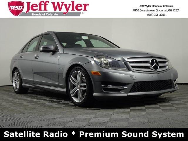 used 2012 Mercedes-Benz C-Class car, priced at $8,648