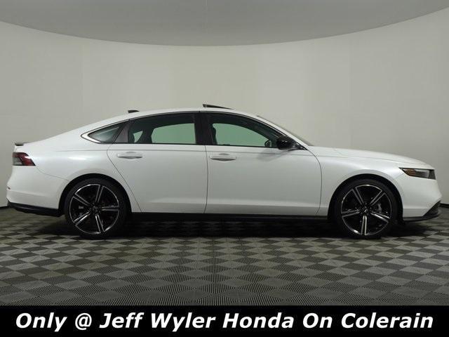 used 2023 Honda Accord Hybrid car, priced at $27,559