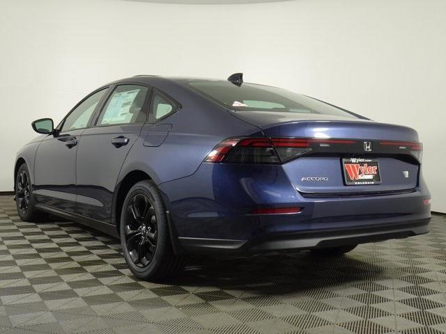 new 2025 Honda Accord car, priced at $31,255