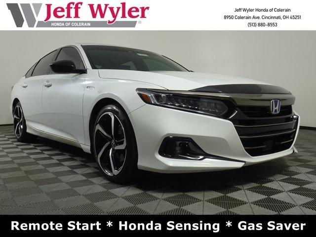 used 2022 Honda Accord Hybrid car, priced at $24,786