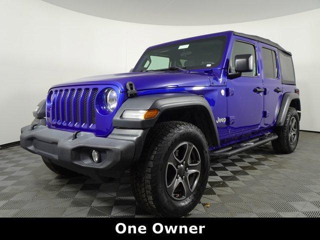 used 2018 Jeep Wrangler Unlimited car, priced at $21,998