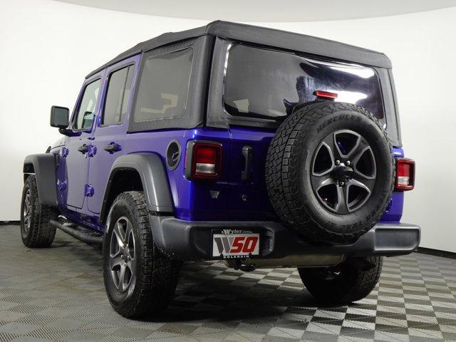 used 2018 Jeep Wrangler Unlimited car, priced at $21,998