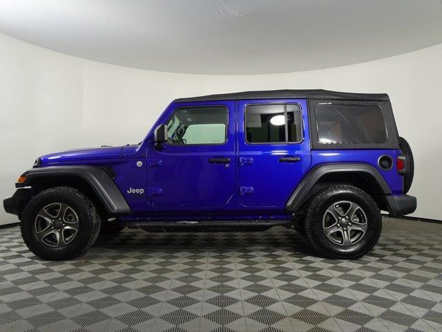 used 2018 Jeep Wrangler Unlimited car, priced at $21,998