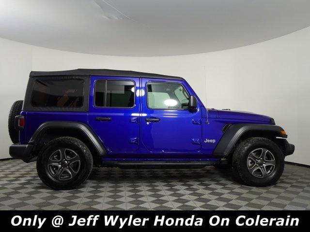 used 2018 Jeep Wrangler Unlimited car, priced at $21,998