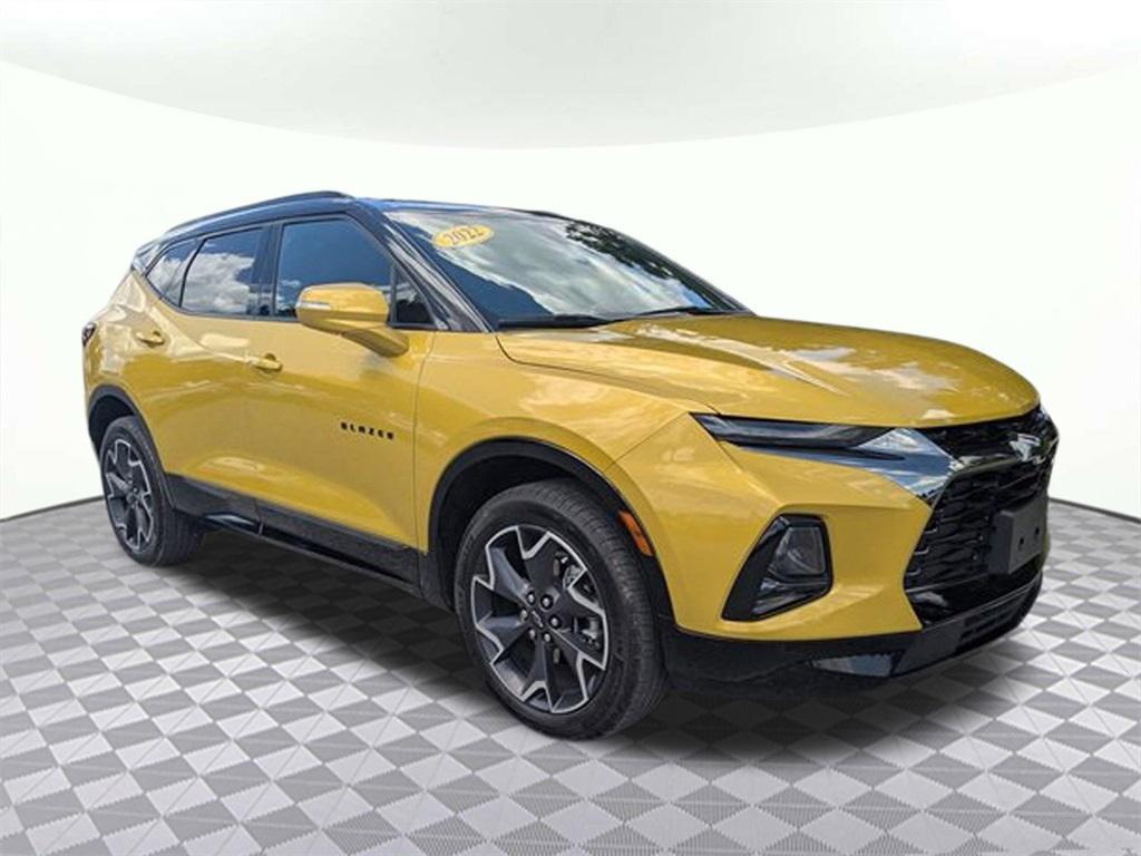 used 2022 Chevrolet Blazer car, priced at $29,688