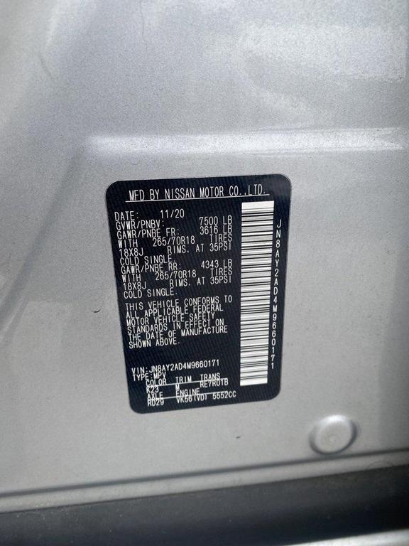 used 2021 Nissan Armada car, priced at $22,182
