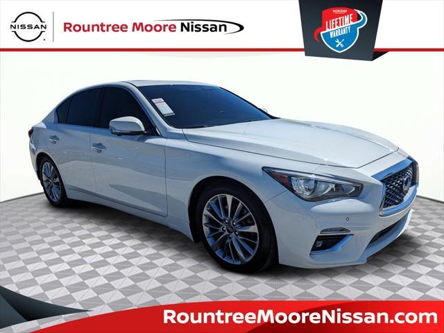 used 2021 INFINITI Q50 car, priced at $25,972