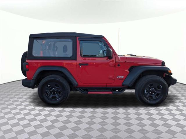 used 2020 Jeep Wrangler car, priced at $23,188