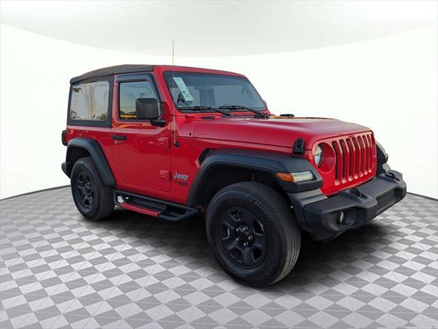 used 2020 Jeep Wrangler car, priced at $23,188