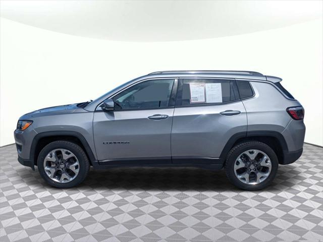 used 2021 Jeep Compass car, priced at $17,578