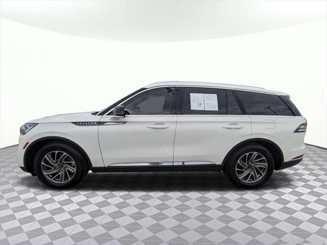 used 2021 Lincoln Aviator car, priced at $35,556