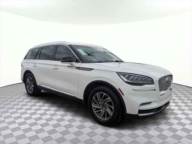 used 2021 Lincoln Aviator car, priced at $35,556